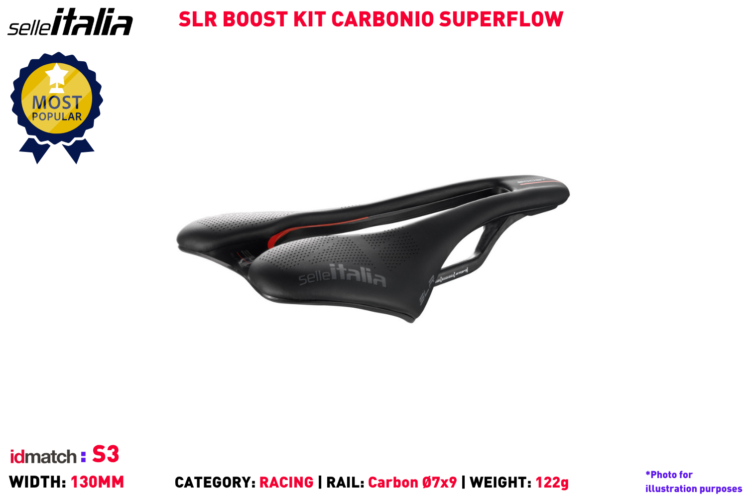 SLR Boost 3D Kit Carbonio Superflow - S3 | Hup Leong Company | The